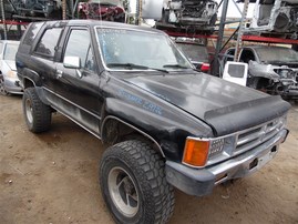 1987 TOYOTA 4RUNNER BLACK 2.4 EFI MT 4WD Z19726